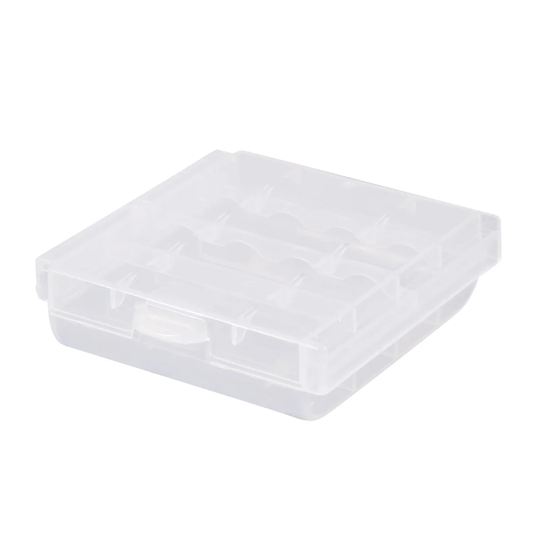 

uxcell Battery Storage Case Holder Transparent 4AA Battery Capacity