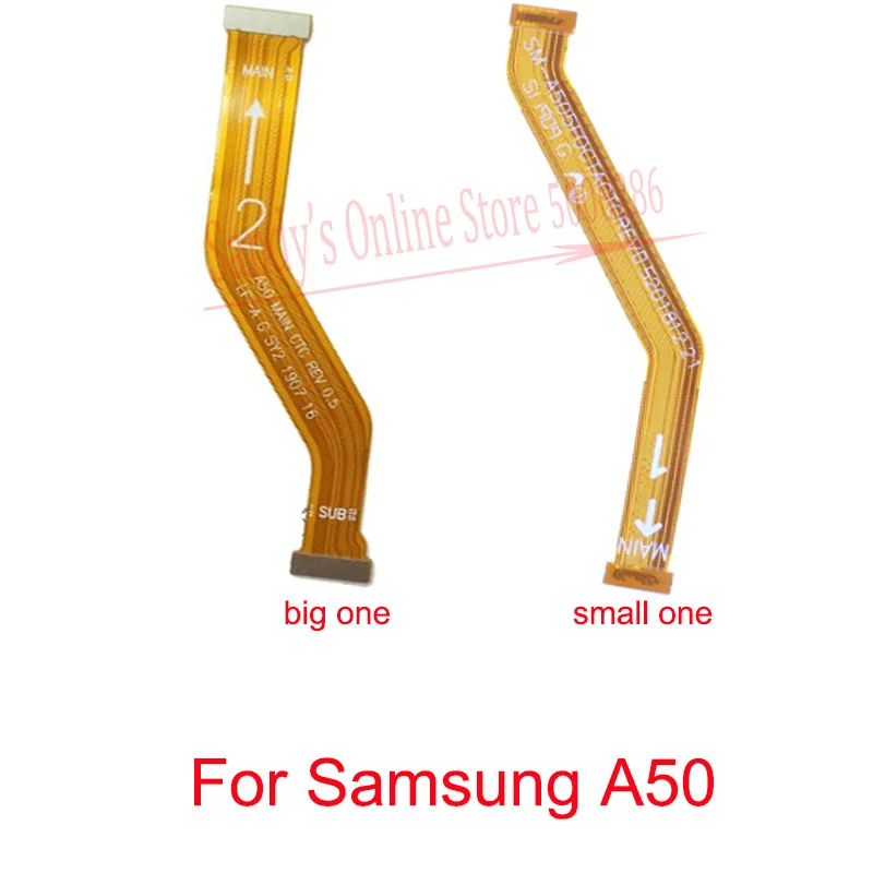 Гибкий кабель для материнской платы Samsung Galaxy A50 A505 коннектор с ЖК-дисплеем гибкий