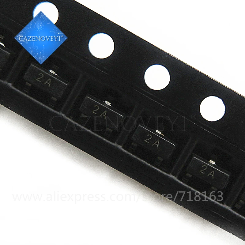 100 шт. / Лот MMBT3906 2A 3906 MMBT3906LT1G 2N3906 200mA 40V SOT-23 PNP SMD Triod Transistor в наличии | Электронные