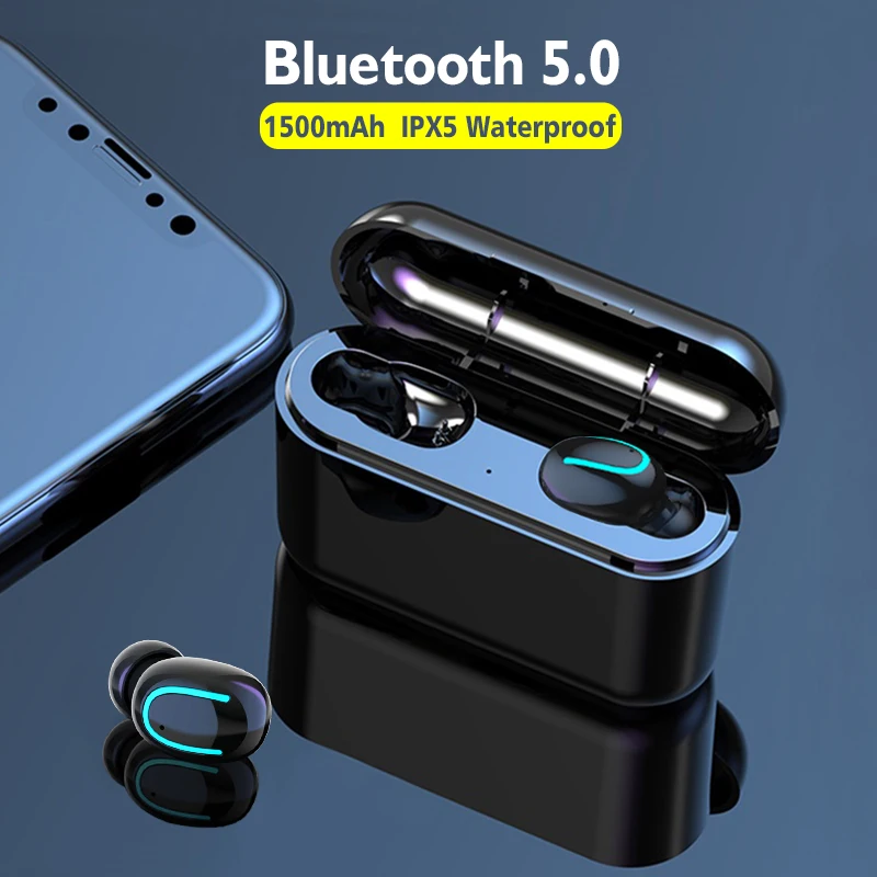 TWS стереонаушники HBQ с поддержкой Bluetooth 5 0 и защитой IPX5|Наушники гарнитуры| |