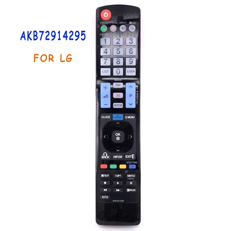 Новый оригинальный пульт дистанционного управления AKB72914295 подходит для LG LCD HD TV 3D