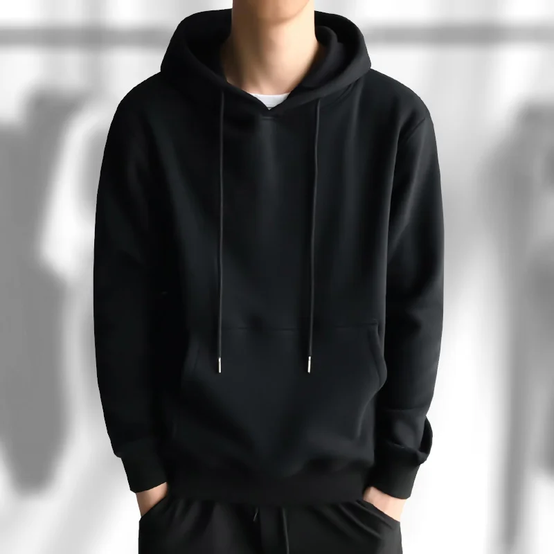 2020 новые толстовки мужские с длинным рукавом спортивные чистый цвет худи