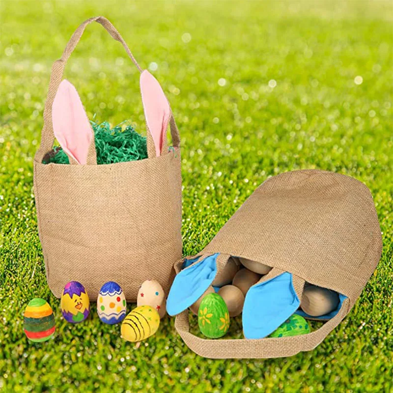 Send Easter Basket Free Shipping Easter Basket Goodies Fabric Bags