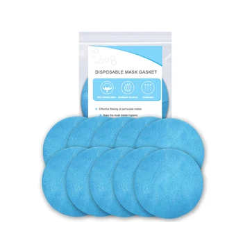 

Disposable Mouth Mask Replacement Pad 50pcs Breathable Safety Cover Insert Protective Filter Activated Carbon Mask Filters Paper