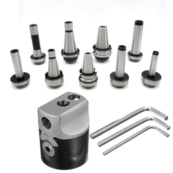 

1set F1 12 2 Inch 50mm boring head +1pcs draw bar Morse tapper cone MT2 MT3 MT4 C20 C25 NT30 R8 boring tool For CNC machine