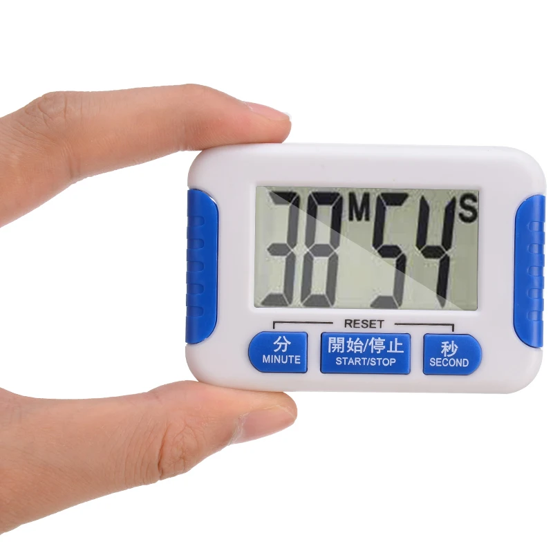 Digital Kitchen Timer Clear Loud Alarm Magnetic with Large LCD Display Count Down Timmer for Cooking Baking Sport Activity | Дом и сад