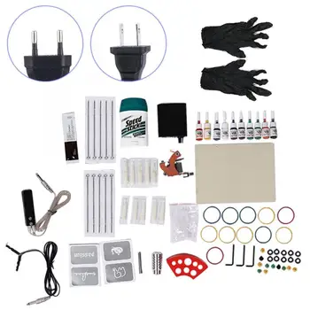 

Plasma Pen Professional Tattoo Tools Set Tattoo Machine Tattoo Power Supply Inks Pedal Handle Needles Piercing Needle
