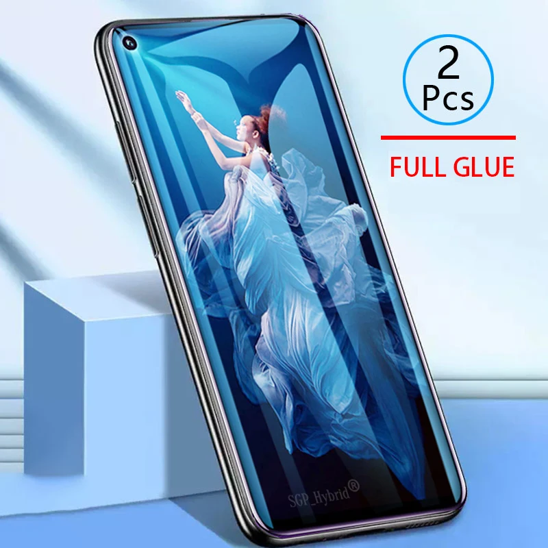 

2Pcs 11D Tempered Glass For Huawei Honor 20 Screen Protector 9H 2.5D Phone On Protective Glass For Huawei Honor 20 Pro Glass