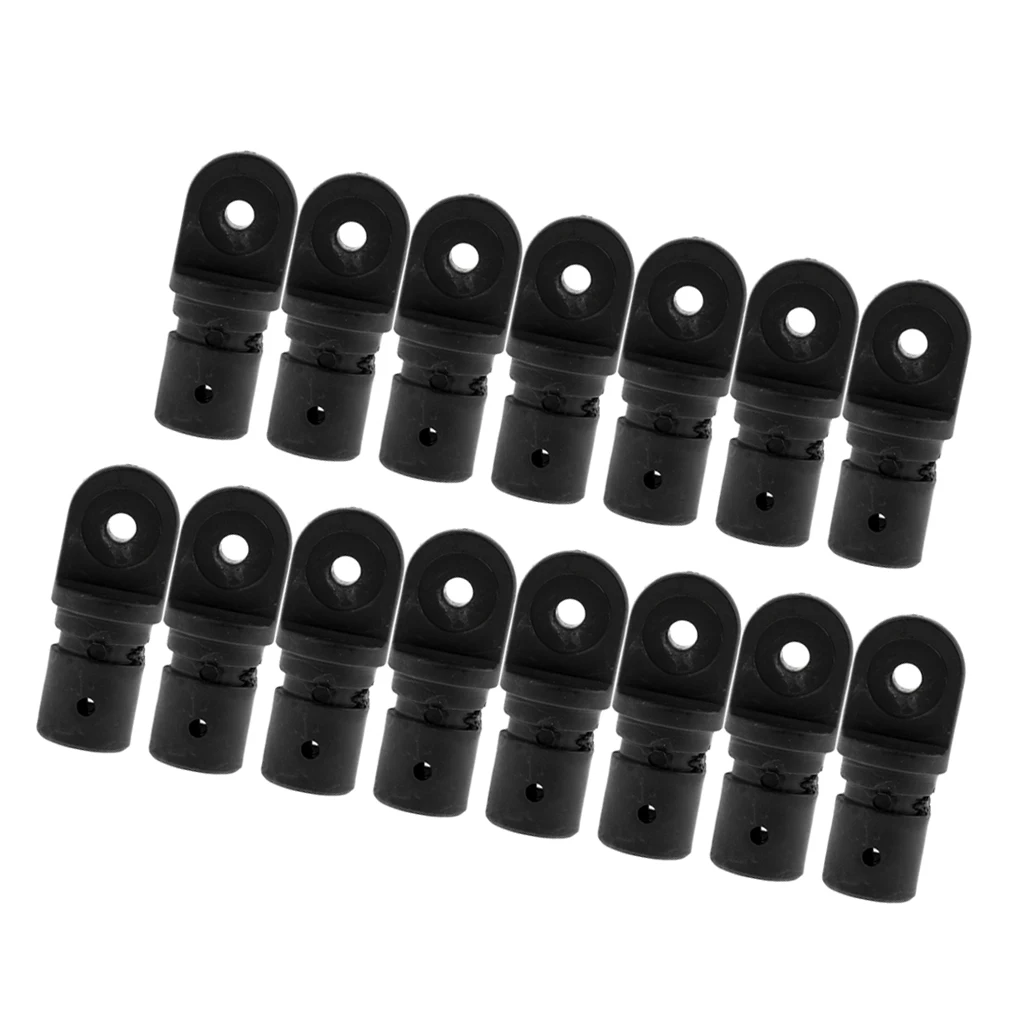15Nylon Marine Boat Bimini Top Fitting 22mm Internal Insert Tube Eye End Cap