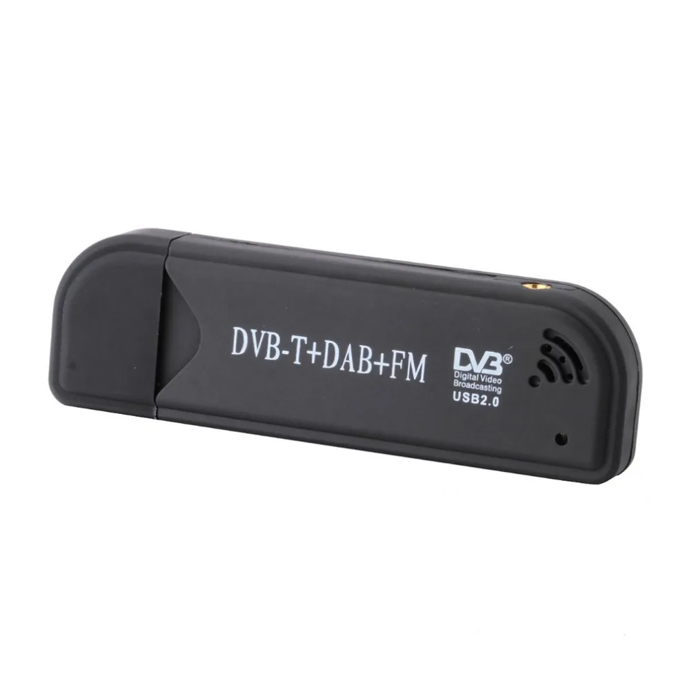 Цифровой USB ТВ-накопитель FM+ DAB DVB-T компьютерный терминал ТВ-сигнал адаптер приемник палка антенна CD драйвер пульт дистанционного управления