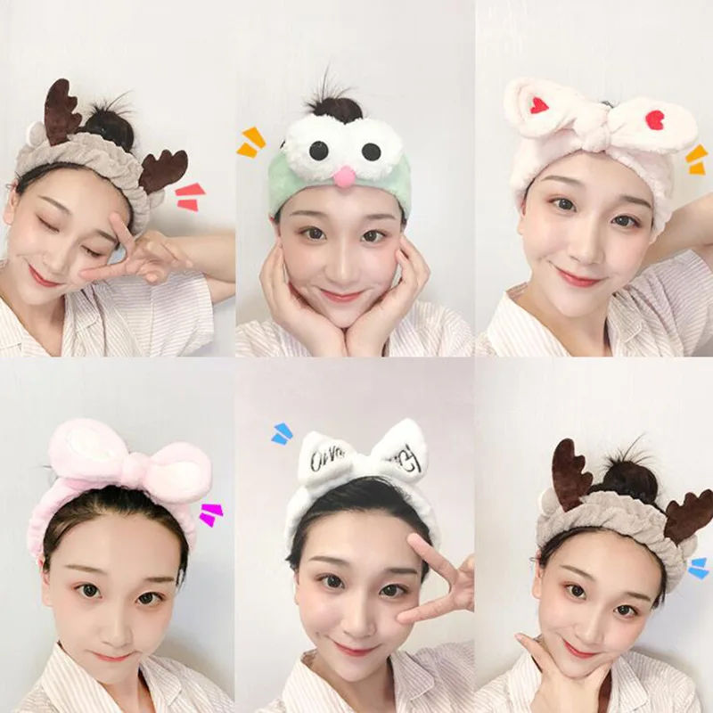 

South Korea Cute INS Online Celebrity Simple Hair Accessories Headband Hair Bundle Headdress Hair Fixer Hair Bands Headband Face