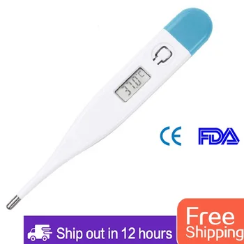 

Professional Digital Thermometer LCD Display Portable Temperature Meter Tool Home Health Fever Pyrometer Rectal Oral Termometr