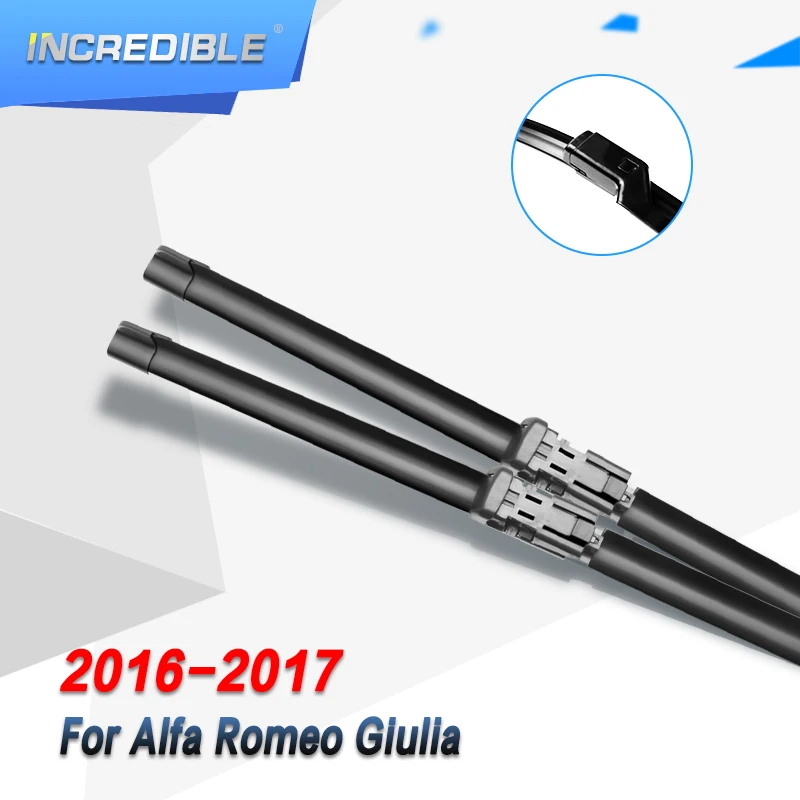 Невероятные щетки стеклоочистителя для Alfa Romeo Giulia 952 подходят кнопочные ручки