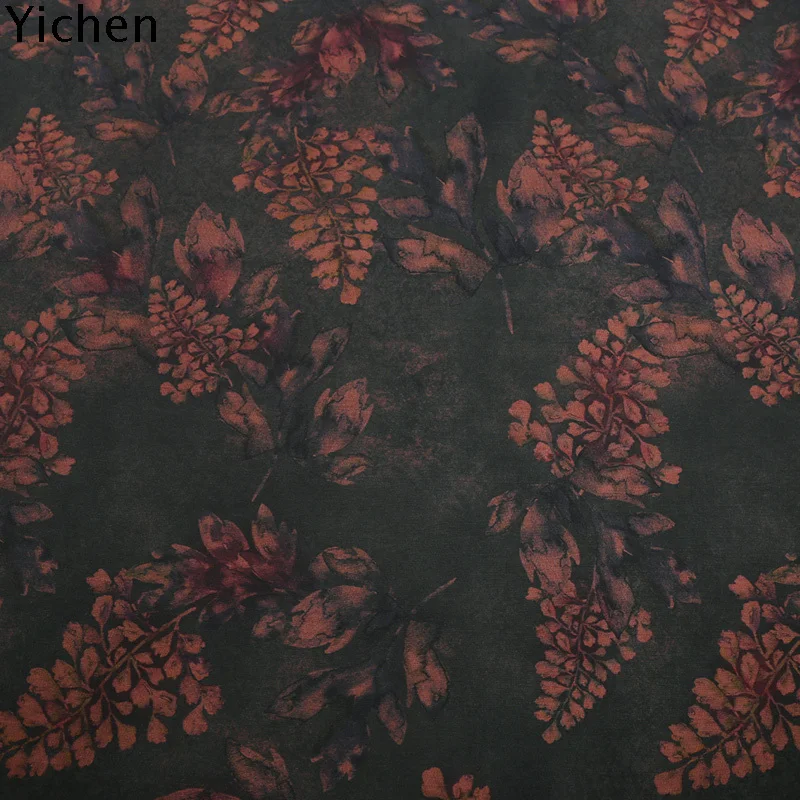 47 мм винтажный цветок натуральный шелк Gambiered Guangdong марлевая ткань осень ранункулус одежда свободная подкладка