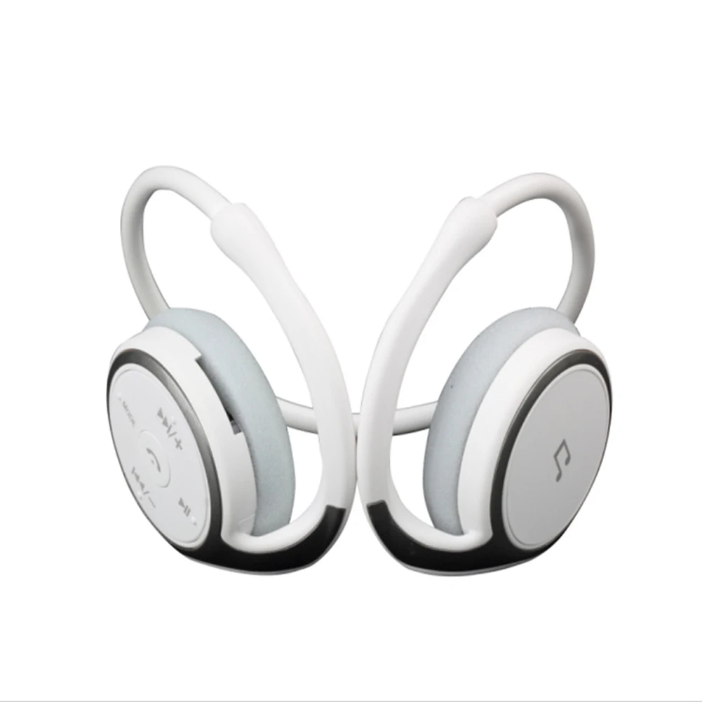 Bluetooth-гарнитура, водонепроницаемые мини стерео наушники с микрофоном, беспроводные наушники для бега, Висячие на шее, голосовое ожерелье, Mp3 музыкальный плеер, fm-радио