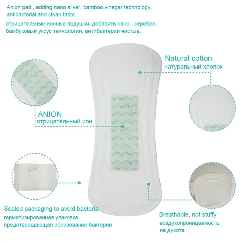 Love Moon Anion санитарная салфетка Slipeinlage анион колодки гигиенические Анионовые