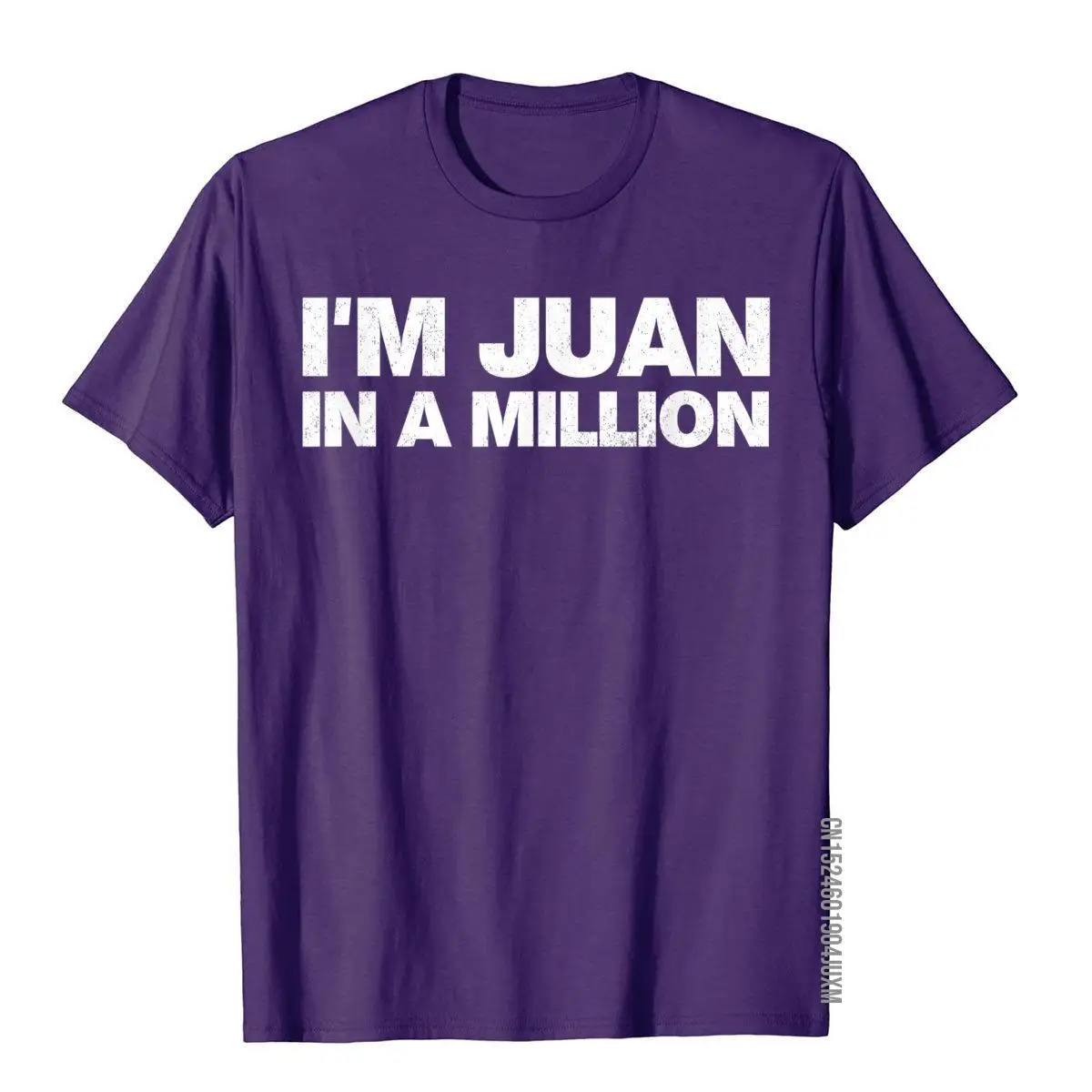 I'm Juan In A Million T-Shirt Cinco De Mayo Mexican Pun Tops__97A3260purple