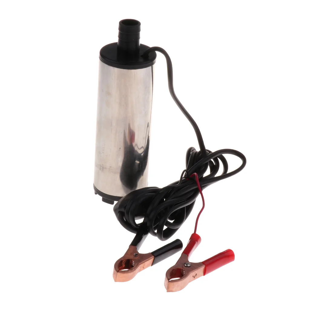 Brand New Durable Car 24V Submersible Pump 51mm Diesel Fuel Transfer 30L/min