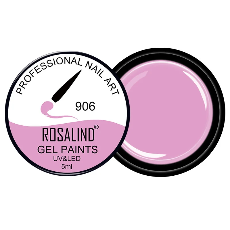 GN29-ROSALIND ROSALIND 5 мл Гель-лак для рисования 142 цветов набор гель-лаков для ногтей для маникюра Сделай Сам верхнее Базовое покрытие Hybird дизайн праймер для ногтей - Цвет: GN29-ROSALIND