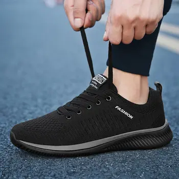 

SOLI2 2020 new hot sale mesh summer lace-up shoes men breathable Casual shoes men colors outdoor light male shoes S3833-S3837