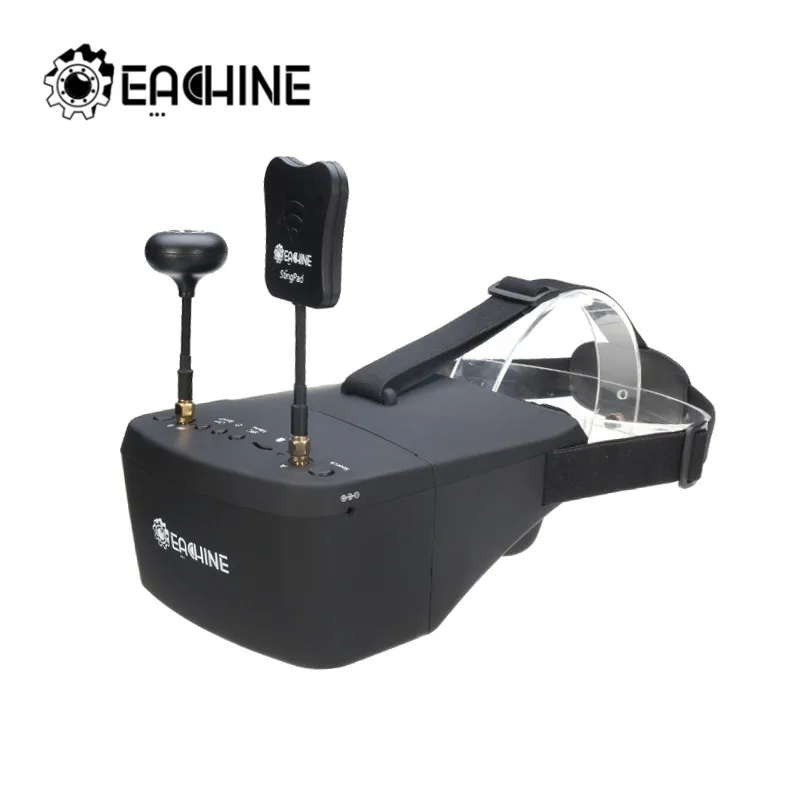 Eachine EV800D 5.8G 40CH 5 Inch 800*480 Видеогарнитура HD DVR Разнообразие Очков FPV Системы С Батареей Для RC Модель