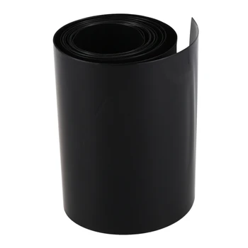

PVC Heat Shrink Tubing Wrap RC Battery Pack LiPO NiMH NiCd(2M 120MM black)