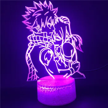 

Bluetooth Base The Anime Fairy Tail Touch Sensor Bedroom Nightlight Bright Base with Remote LED Night Light Kids Gift