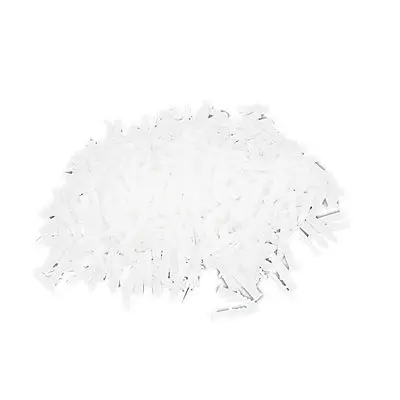 

1000 Pcs Plastic Anti-rotation Wall Mounted Expansion Nail Plug White 5mm x 25mm