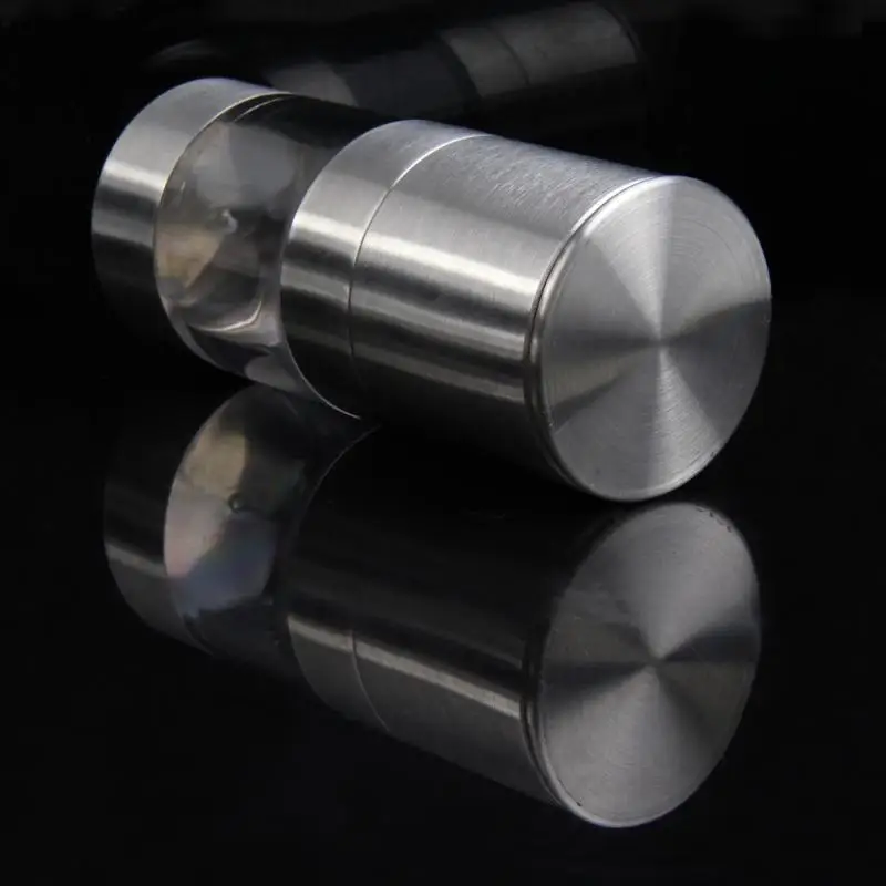 

Manual Salt Pepper Mill Grinder Stainless Steel Portable Mill Seasoning Muller Tools Spice Pepper Mill Machine Kitchen Tools