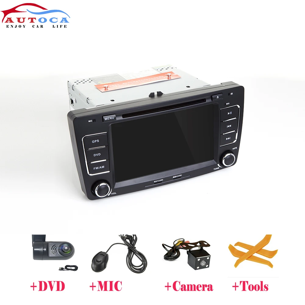  AUTOCA 2Din Android 9 Car DVD Multimedia Player For SKODA/Yeti/Octavia 2009 2010 2011 2012 2013 Rad