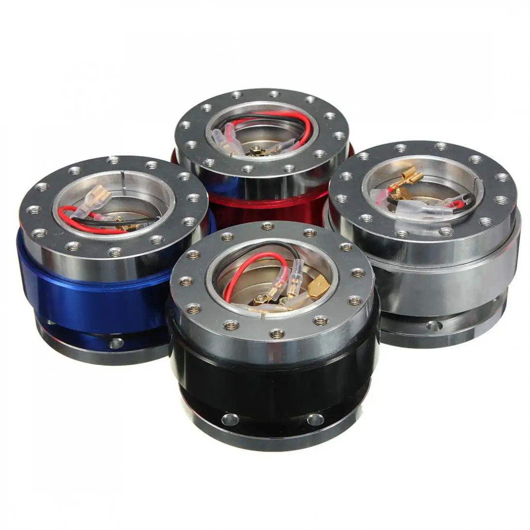 

1pcs Universal Durable Car Auto Steering Wheel Quick Release Hub Adapter Snap Off Kit