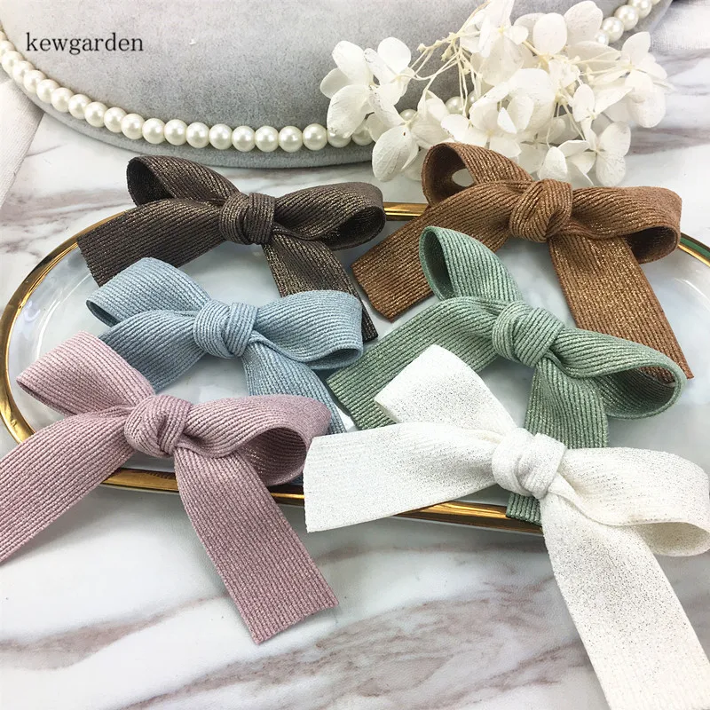 Kewgarden DIY аксессуары для галстука-бабочки атласная лента " 25 мм горячее тиснение Вельветовая ткань лента вручную изготовленная лента тесьма 4 м