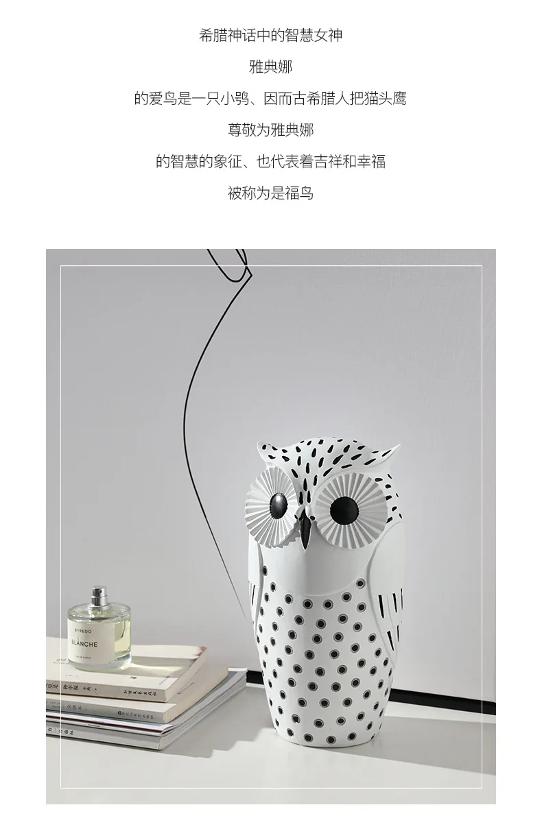 christmas decorations Nordic Home Decorations Modern Simple Living Room Office Studio Decoration Soft Owl Creative Decoration