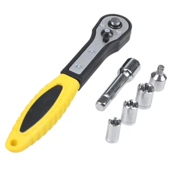 

38 In 1 Torque Wrench Socket Set 3/8 Inch/Metric Ratchet Driver Socket Wrench Tool Set Kit Trox For Car Repair Hand Tool Kit