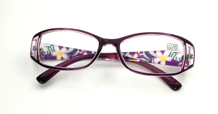 Zerosun очки для чтения Для женщин цветок элегантный женский диоптрий очки для зрения вблизи работы компьютера чтения+ 100 150 200 250 300 350