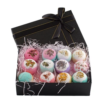 

Bath Balls Gift Set, 12 Premium Bath Bomb, Dry Skin Moisturize, Perfect for Bubble & Spa Bath Gift Set