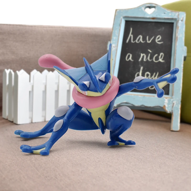 5 см Greninja аниме фигурка ПВХ модель игрушки Горячая игра фигурка игрушки куклы Nendoroid милые реалистичные игрушки День рождения Хэллоуин Рождественский подарок