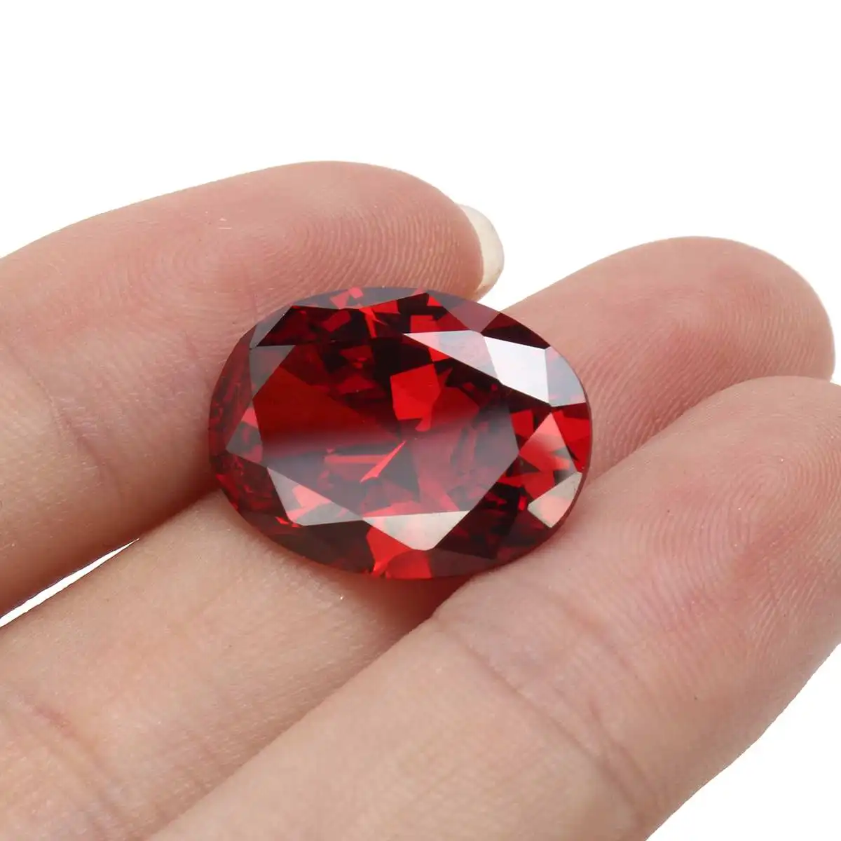 Горячее предложение! 19.89CT 13X18 мм овальная форма, красно-рубиновый разрез, свободный драгоценный камень, драгоценный камень для кольца поделки, ожерелья, браслеты
