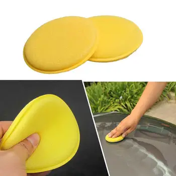 

12pcs Car Washing Sponge Wax Sponge Compression Round Wax Suitable for Car Washing and Waxing