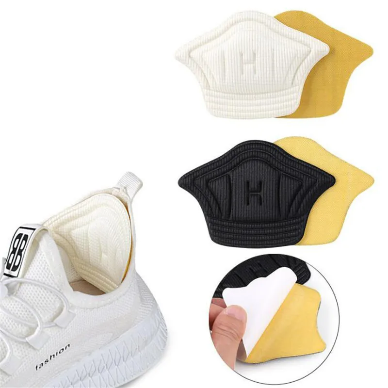 Men Insoles Heel Repair Patch Sport Running Shoes Adjust Size Heel Liner Grips Self-adhesive Protector Sticker Foot Care Inserts shoe insoles heel patch insole heel protector shoe repair patches heel protector pads shoe repair patch heel insoles shoe repair stickers heel cushion insole heel cushion protector