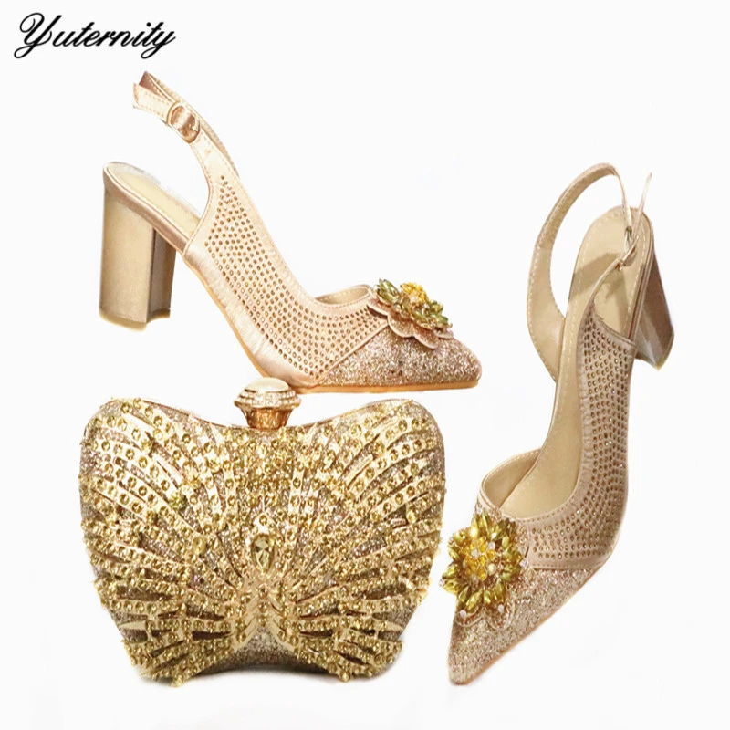 dress shoes and bags to match