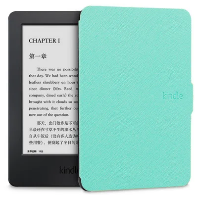 Чехол для amazon kindle paperwhite 1/2/3, ультра тонкий чехол для планшета, 6 дюймов, чехол со сном - Цвет: Green