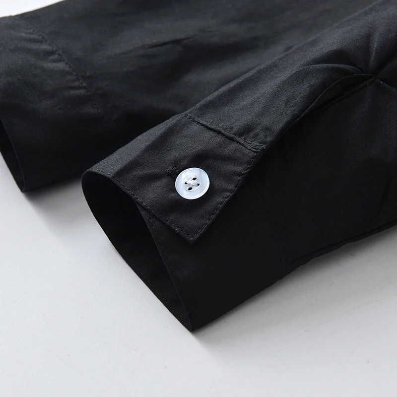 Spring Autumn Baby Boy Shirts Black Long Sleeve Lapel Cardigan Shirt Casual Kids Gentleman Blouses Tops Toddlers Boys Clothes kids shirts boys shirts