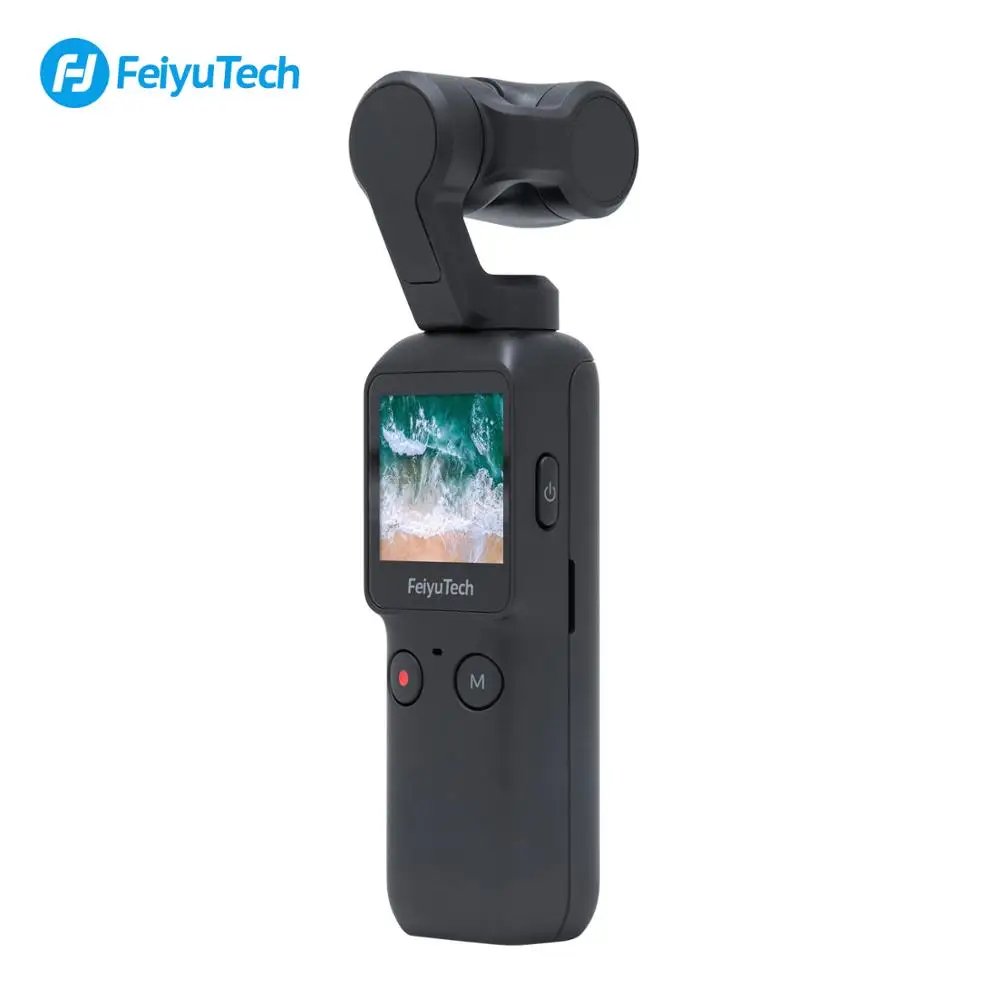 US $249.00 Feiyutech Pocket Stabilized Action Camera 6Axis Hybrid Stabilization 4K 60fps 270 Mins Handheld Feiyu Gimbal Stabilizer