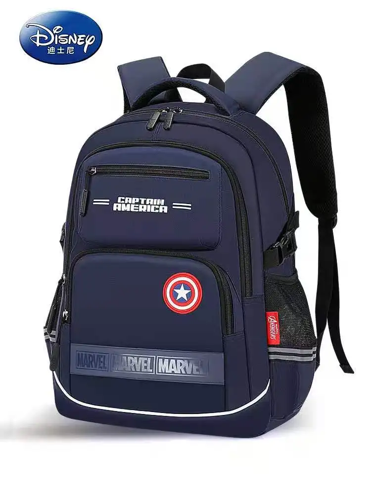 Disney spider man school bags for boys Iron man Captain america large capapcity primary school backpack mochila escolar
