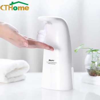

1 Pc Automatic Induction Sensor Foaming Soap Dispenser Infrared Foaming Hand Washer Soap Saver for Bathroom/Kitchen Accessories