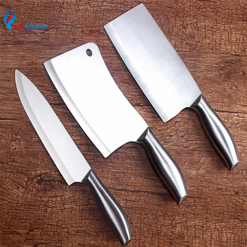 Upspirit 3 шт. набор кухонных ножей из нержавеющей стали для нарезки ломтиками шеф-повара нож для обвалки измельчитель Мясорубка фруктовый, овощной слайсер