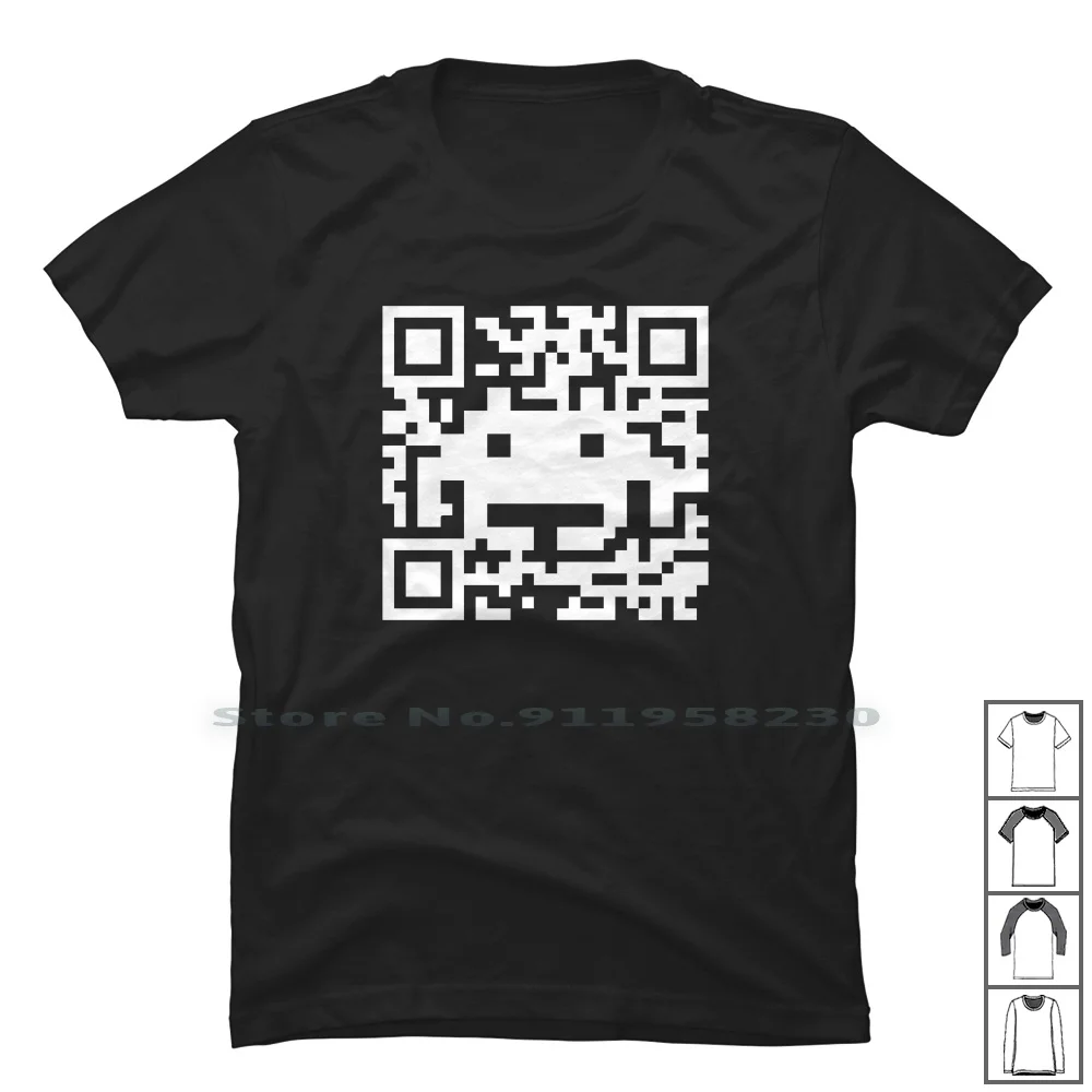 Rick Roll Link Qr Code Classic T-shirt Mens T Shirts Graphic Custom Aldult  Teen Unisex Digital Printing Tee Shirt Xs-5xl - T-shirts - AliExpress