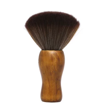 

Ultra Soft Barber Cleaning Hairbrush Dense Hair Sweep Brush Hairdressing Neck Face Duster Brush Household Hair Styling Tool