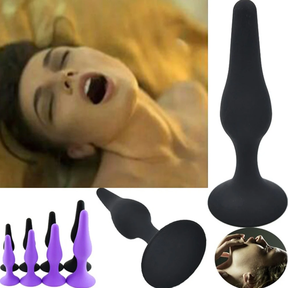 4Pcs Anal Plug Sex Toys for Men and Women Unisex Silicone G-spot Stimulation Beads Dildo Adult Toy |